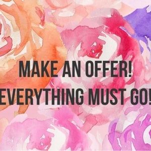 Want to get rid of everything make me a offer